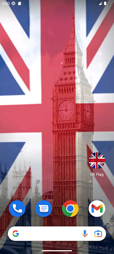 UK Flag Live Wallpaper Screen 3