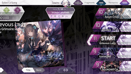 Arcaea MOD APK v4.4.4 (Unlocked all, Paid Content) Gallery 2