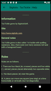 TacTickle game by SigitoloSoft