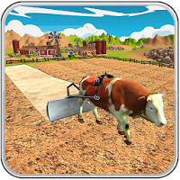 Bull Farming Village Farm 3D