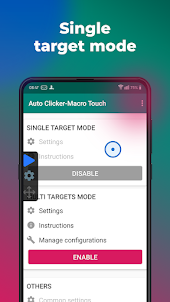 Auto Clicker-Macro Touch