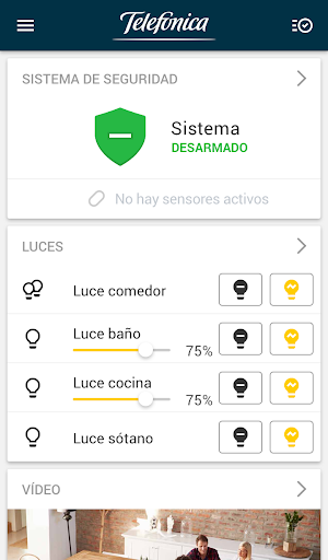 Android application Smart Security screenshort