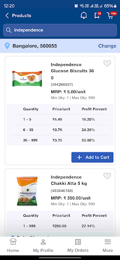 Metro Wholesale B2B Shopping Screenshot 4 - AppWisp.com