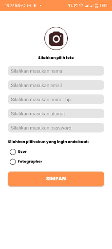 Android application Jepretan-Jitu screenshort