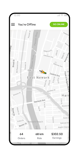 Android application Delivo Delivery screenshort