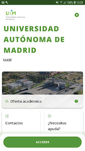 Screenshot 1 UAM App android