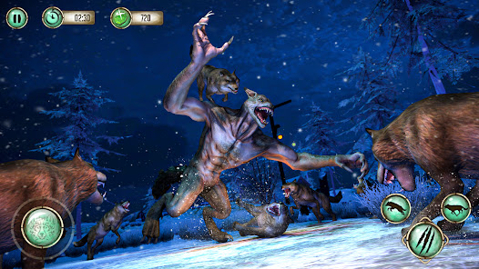 Forest Wild Werewolf Hunting screenshots 2