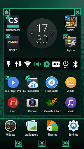 Nylon Emerald Xperien Theme