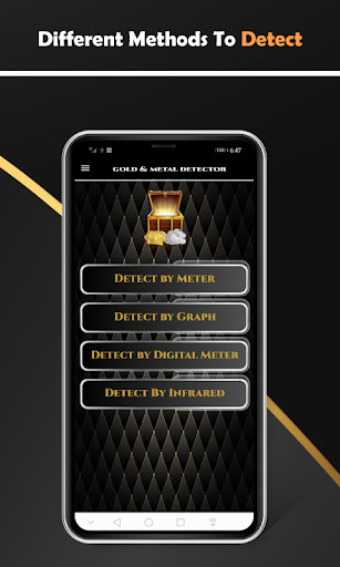 Detect Gold Treasure-Find EMF Screen 2