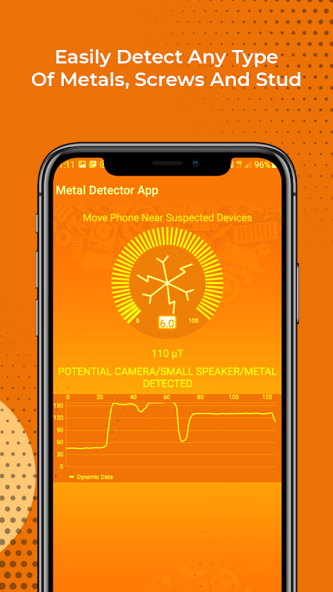Metal detector : Stud finderのおすすめ画像3