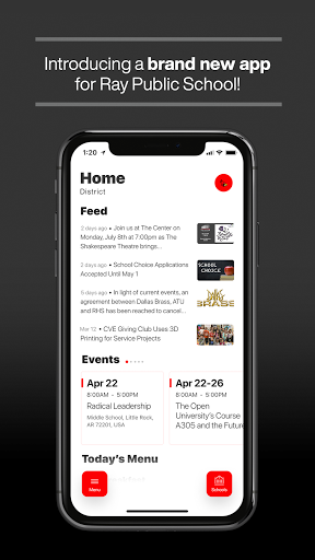 Android application Ray Public School, ND screenshort