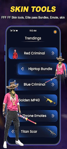 SkinFire - Config Skin Tools F Screen 2