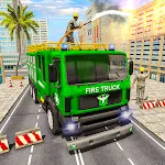 Cover Image of Herunterladen Notfall-Feuerwehrauto-Simulator 0.8 APK