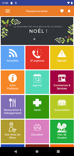 Android application FLASSANS SUR ISSOLE screenshort