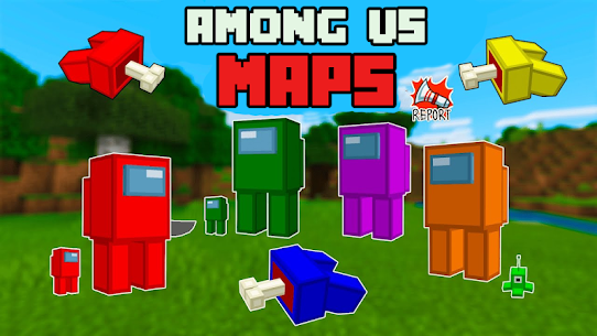 Maps Among us for Minecraft 1