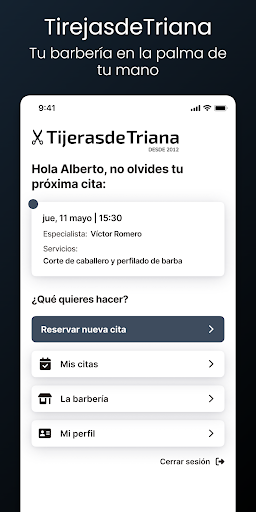 Android application TijerasdeTriana screenshort