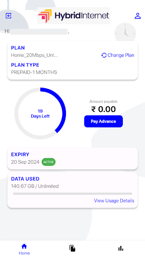 Hybrid Internet - MyApp Screen 3