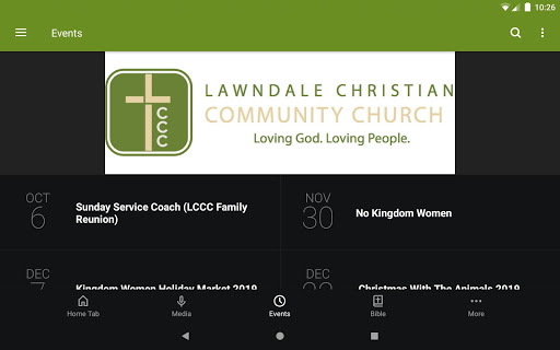 Screenshot of Lawndale Community Church