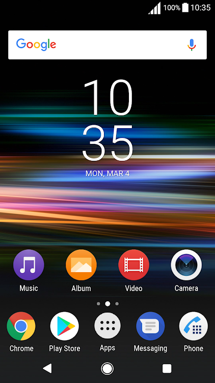 Black Theme Xperia 1 Live Wallpaper By Devel X Android Apps Appagg