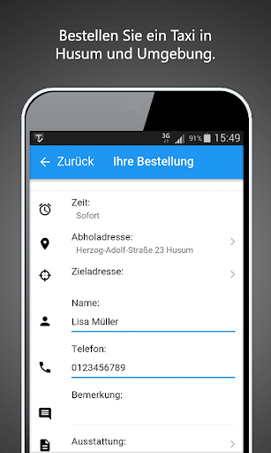 Taxi Husum / NF Screen 2