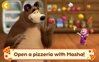 Masha and the Bear Pizza Maker