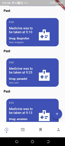 Android application Medring+ screenshort