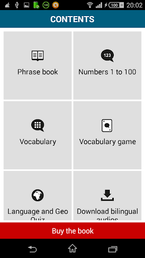 Screenshot of Learn Catalan - 50 languages