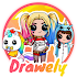Drawely - How To Draw Cute Girls and Coloring Book100.8.4