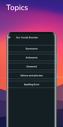 Vocab Booster Screen 3