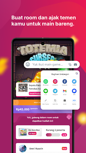 Wiswis: Social Gaming Platform Screen 2