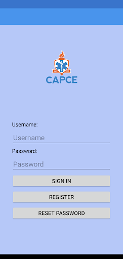 CAPCE Mobile App Screen 3