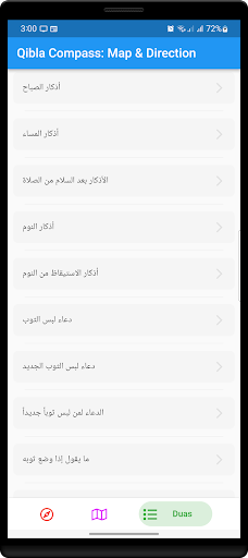 Qibla Compass Map and Direction