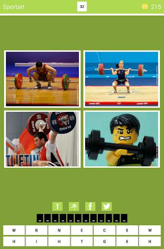 Android application 4 Pics 1 Sport screenshort