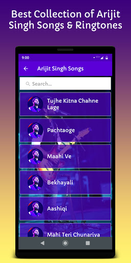 Arijit Singh Song Ringtones apktram screenshots 3