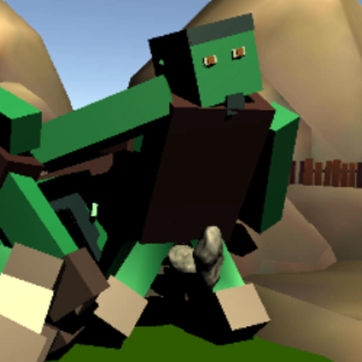 Ragdoll Monster Sandbox 3d logo