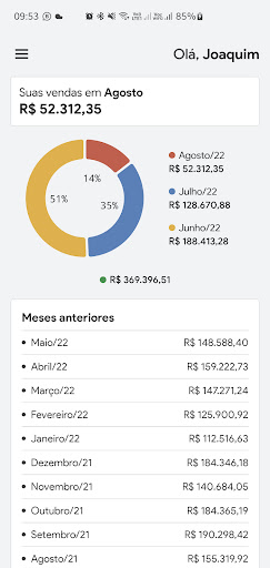 Senha Mobile Screen 2