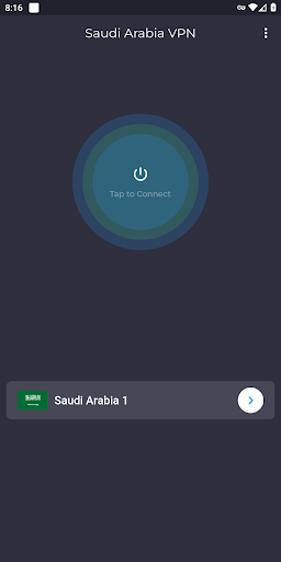 Android application Saudi Arabia VPN - Get KSA IP screenshort