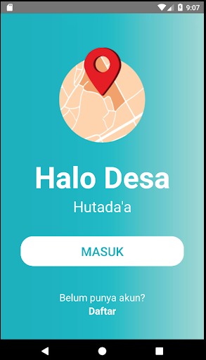 Android application Halo Desa - Hutadaa screenshort