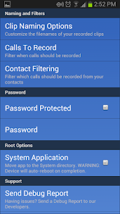 Call Recorder Galaxy S9 Screenshot