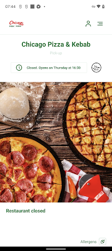 Android application Chicago Pizza & Kebab screenshort