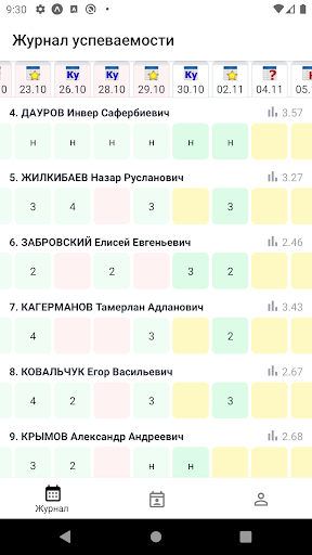 LMS Школа. Классный журнал Screen 3