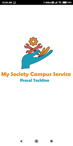 Android application Services - My Society Campus screenshort
