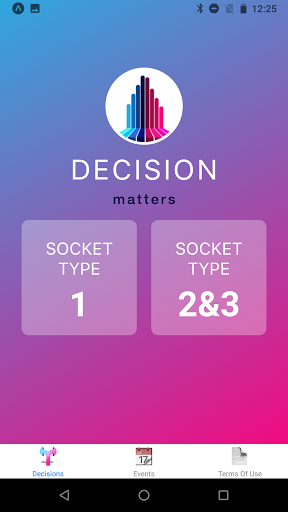 Android application Decision Matters screenshort