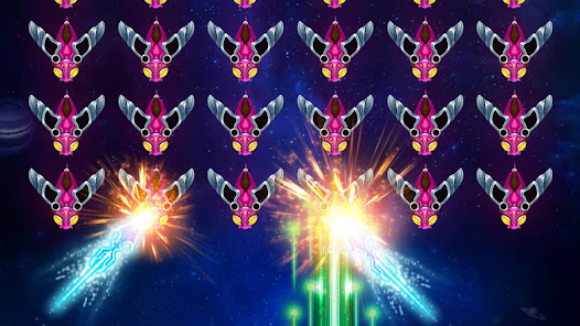 Space Shooter: Galaxy Attack APK MOD (Unlimited Money) v1.605 Gallery 3