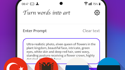 AI Art – fast image generator Mod APK 1.4.0.177 (Unlocked)(Pro)(Optimized) Gallery 3