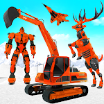 Cover Image of Download Snow Excavator Deer Robot Car 27 APK