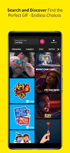 Android application GIFGrab screenshort