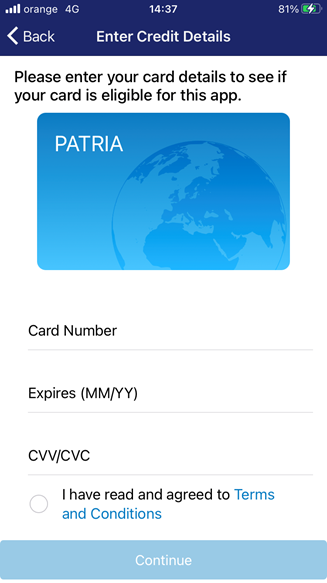 #5. Patria SecurePay (Android) Podle: Patria Bank SA