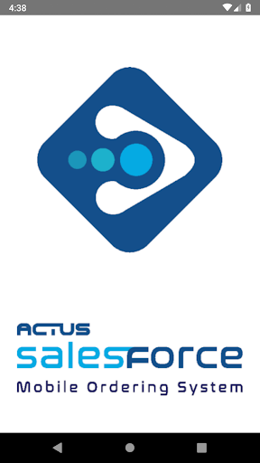 Android application Actus SalesForce screenshort