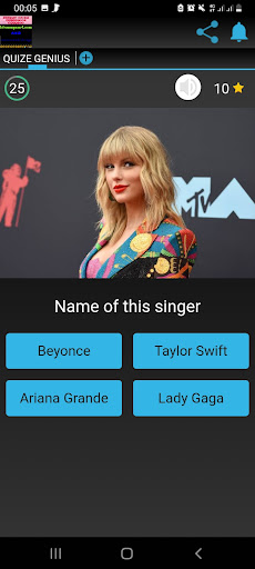 Android application QUIZ GAME APP screenshort